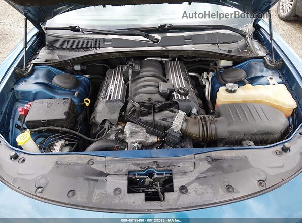 2C3CDXGJ1LH238114 2020 DODGE CHARGER Blue Вид ззаду