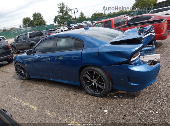 2C3CDXGJ1LH238114 2020 DODGE CHARGER Blue Панорамний вид салону 360°