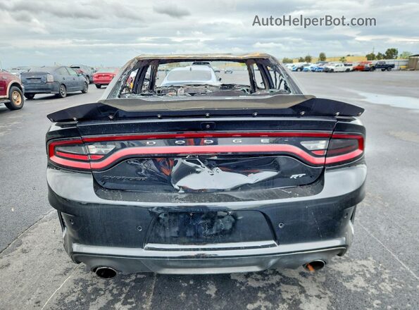 2C3CDXGJ1MH611671 2021 DODGE CHARGER Black უკანა ხედი