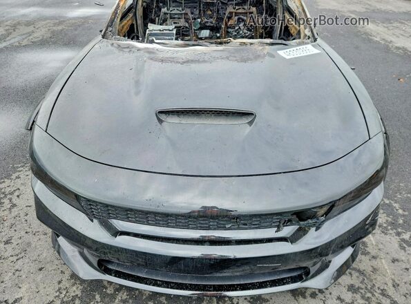 2C3CDXGJ1MH611671 2021 DODGE CHARGER Black უკანა სალონის ხედი