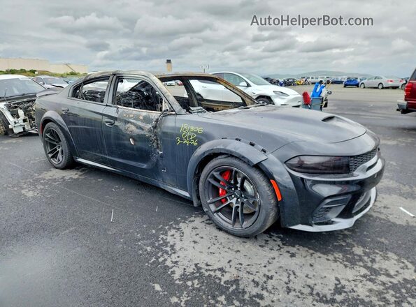 2C3CDXGJ1MH611671 2021 DODGE CHARGER Black წინა მარჯვენა
