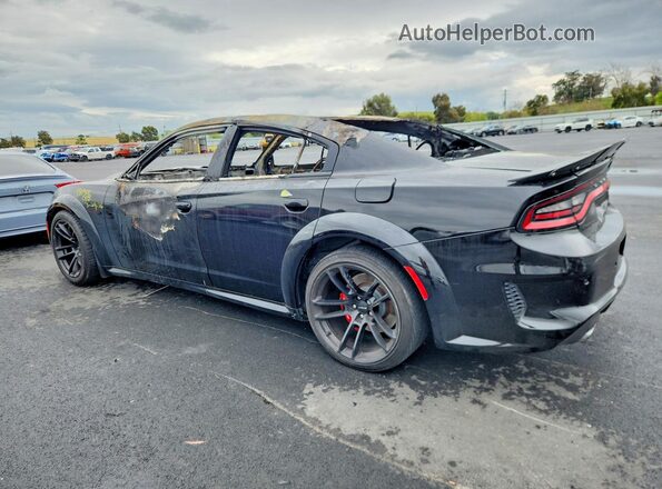 2C3CDXGJ1MH611671 2021 DODGE CHARGER Black უკანა მარცხენა