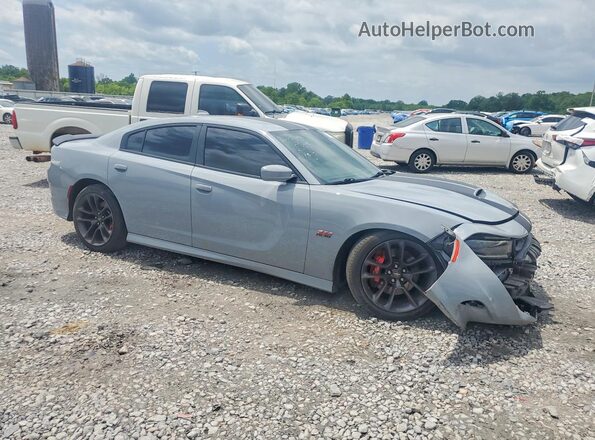 2C3CDXGJ1NH221364 2022 DODGE CHARGER Серый Передняя правая четверть