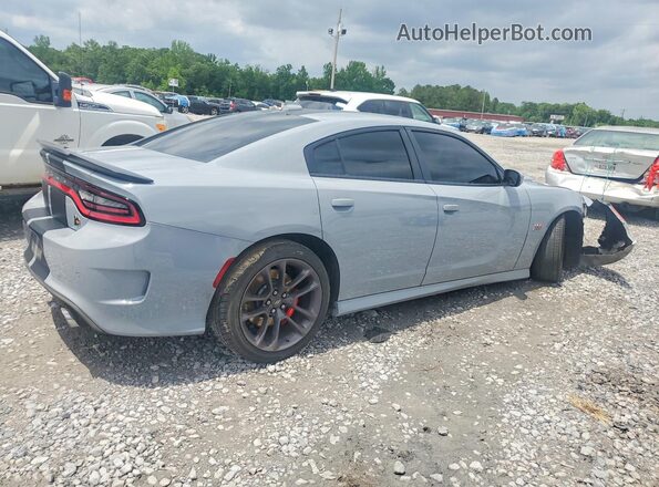 2C3CDXGJ1NH221364 2022 DODGE CHARGER Серый Задняя правая четверть
