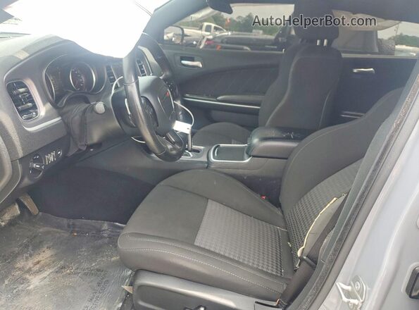 2C3CDXGJ1NH221364 2022 DODGE CHARGER Серый Вид салона спереди