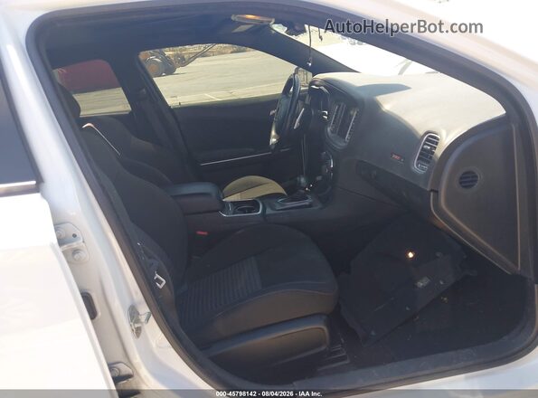 2C3CDXGJ1PH613473 2023 DODGE CHARGER White წინა სალონის ხედი