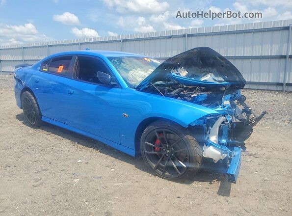 2C3CDXGJ1PH622027 2023 DODGE CHARGER Blue წინა მარჯვენა