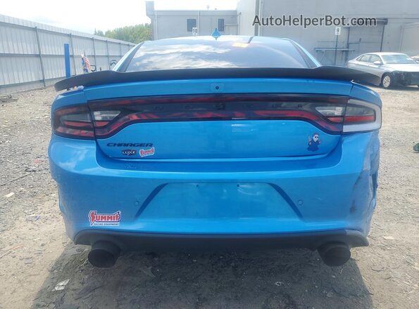 2C3CDXGJ1PH622027 2023 DODGE CHARGER Blue უკანა ხედი