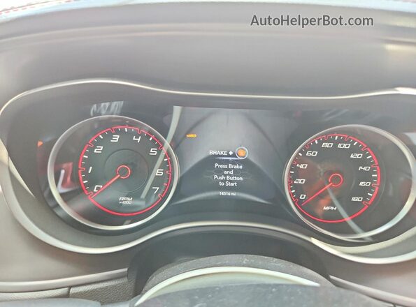2C3CDXGJ1PH659921 2023 DODGE CHARGER Белый Вид щитка приборов