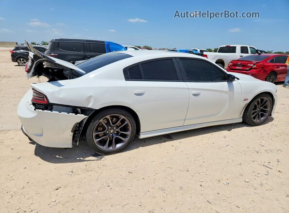 2C3CDXGJ1PH659921 2023 DODGE CHARGER Белый Задняя правая четверть