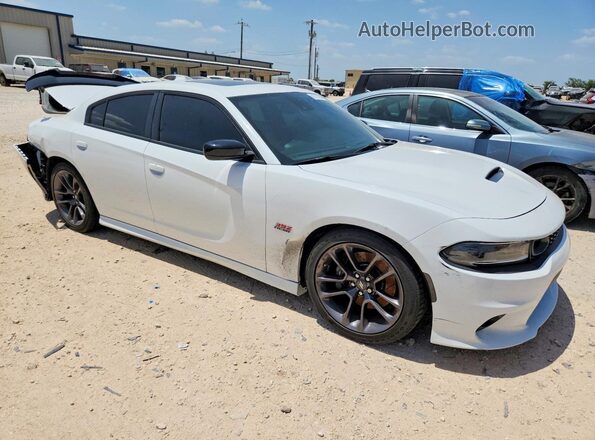 2C3CDXGJ1PH659921 2023 DODGE CHARGER Белый Передняя правая четверть