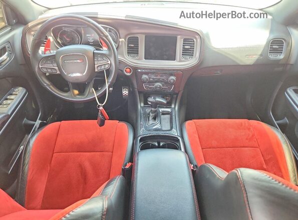 2C3CDXGJ1PH659921 2023 DODGE CHARGER Белый Вид панели приборов