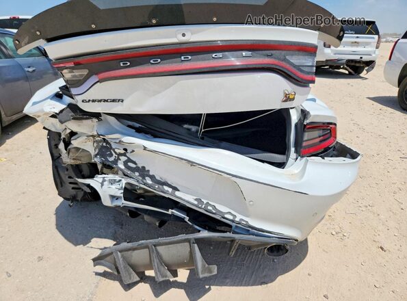 2C3CDXGJ1PH659921 2023 DODGE CHARGER Белый Вид сзади