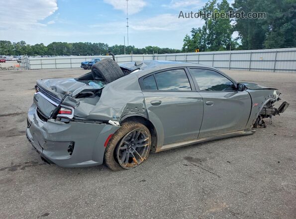 2C3CDXGJ1PH701892 2023 DODGE CHARGER Серый Задняя правая четверть