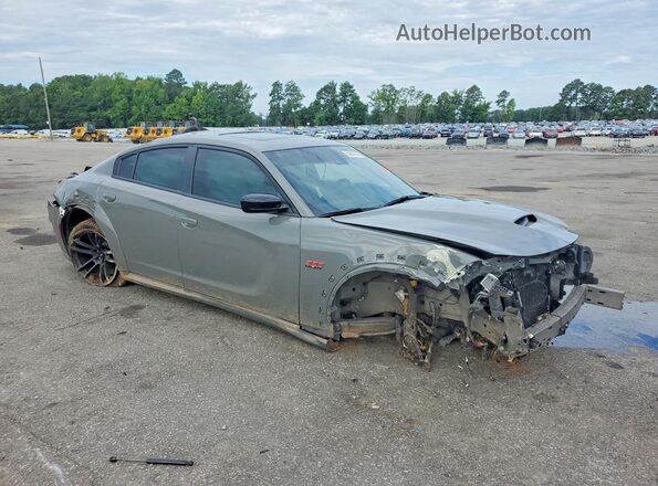 2C3CDXGJ1PH701892 2023 DODGE CHARGER Серый Передняя правая четверть