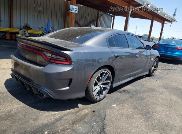 2C3CDXGJ2GH143308 2016 DODGE CHARGER Gray Задня права чверть