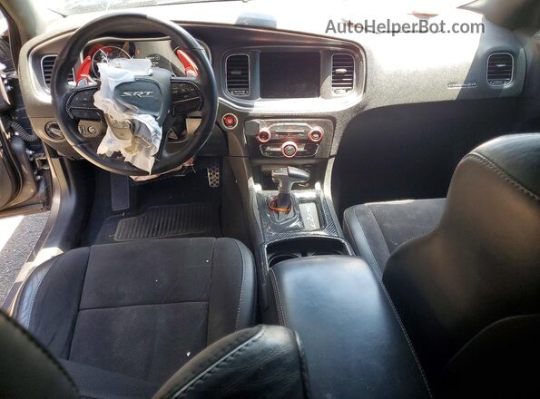 2C3CDXGJ2GH143308 2016 DODGE CHARGER Gray Вид панелі приладів