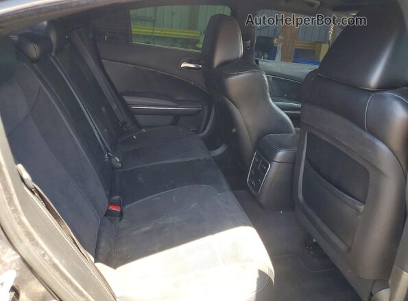 2C3CDXGJ2GH143308 2016 DODGE CHARGER Gray Вид задніх сидінь