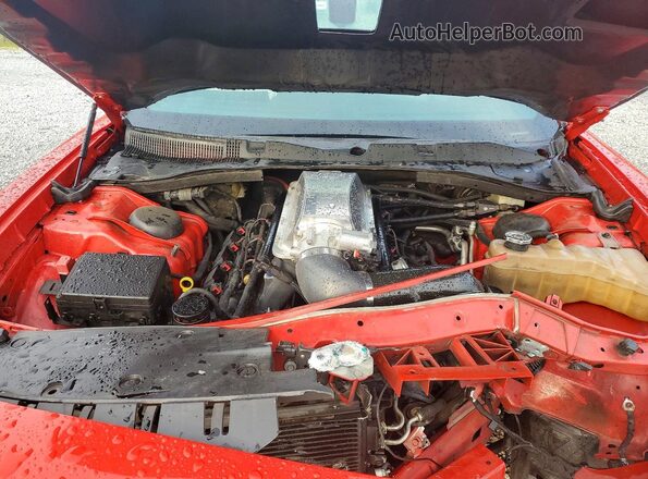 2C3CDXGJ2HH589556 2017 DODGE CHARGER Красный Вид задней части салона