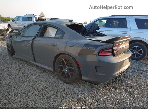 2C3CDXGJ2HH610616 2017 DODGE CHARGER Серый Задняя левая четверть