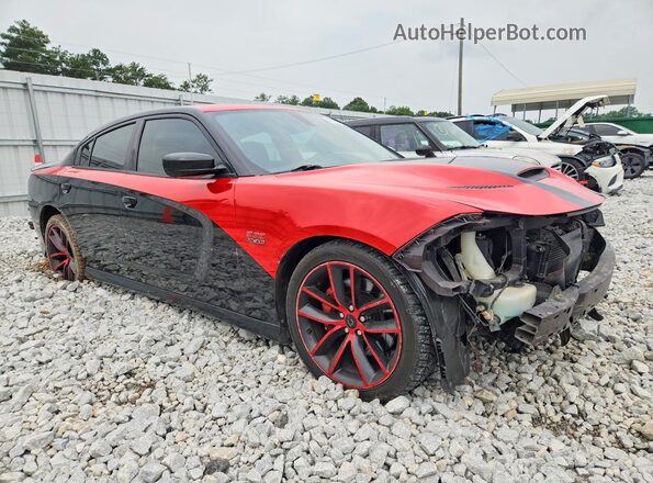2C3CDXGJ2JH113765 2018 DODGE CHARGER Black Przód prawy