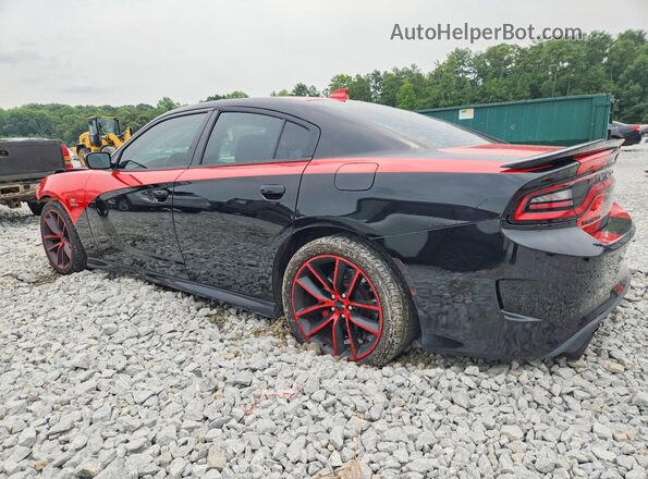 2C3CDXGJ2JH113765 2018 DODGE CHARGER Black Tył lewy
