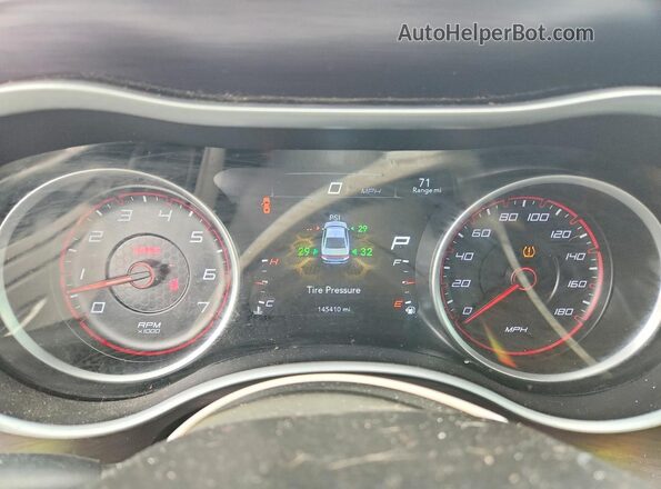 2C3CDXGJ2JH113765 2018 DODGE CHARGER Black Widok zestawu wskaźników
