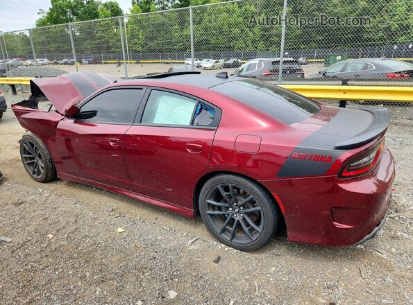 2C3CDXGJ2LH120640 2020 DODGE CHARGER Red Հետևի ձախ