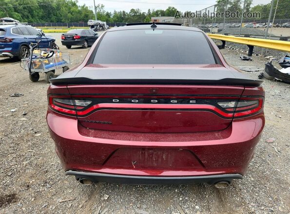 2C3CDXGJ2LH120640 2020 DODGE CHARGER Red Հետևի տեսք
