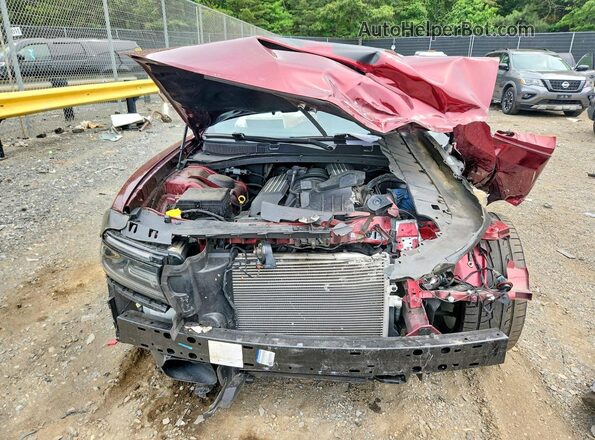 2C3CDXGJ2LH120640 2020 DODGE CHARGER Red Դիմացի տեսք