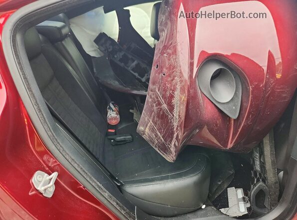 2C3CDXGJ2LH120640 2020 DODGE CHARGER Red Հետևի նստատեղերի տեսք
