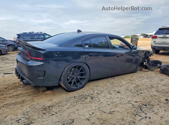 2C3CDXGJ2LH166548 2020 DODGE CHARGER Black Tył prawy