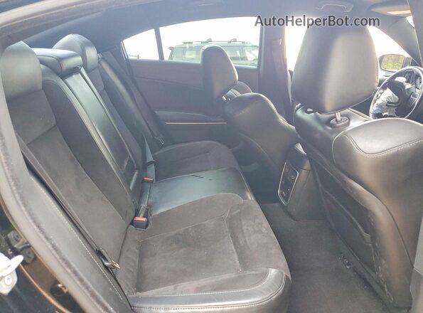 2C3CDXGJ2LH166548 2020 DODGE CHARGER Black Widok tylnych siedzeń