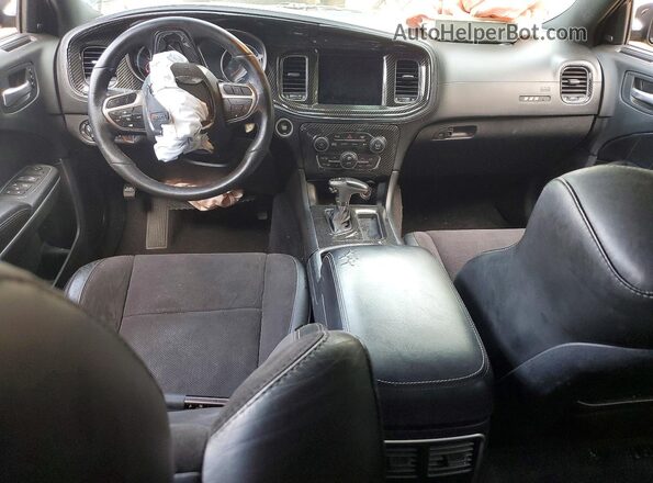 2C3CDXGJ2LH166548 2020 DODGE CHARGER Black Widok deski rozdzielczej