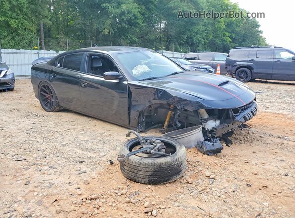 2C3CDXGJ2LH166548 2020 DODGE CHARGER Black Przód prawy