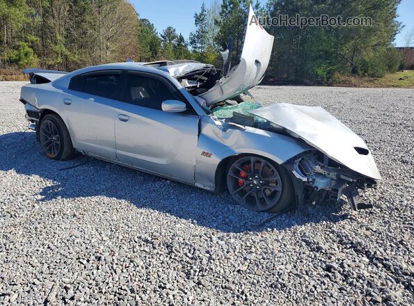 2C3CDXGJ2LH213514 2020 DODGE CHARGER Silver Przód prawy