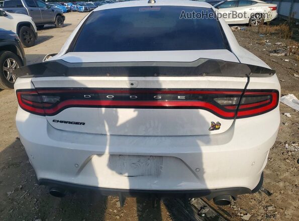 2C3CDXGJ2MH682555 2021 DODGE CHARGER Белый Вид сзади