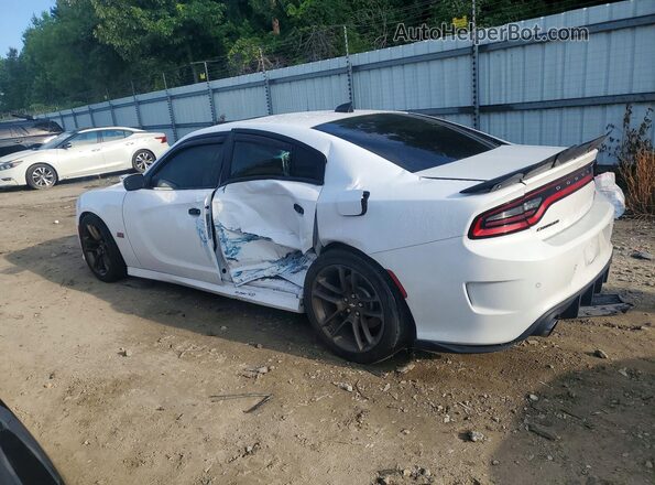 2C3CDXGJ2MH682555 2021 DODGE CHARGER Белый Задняя левая четверть