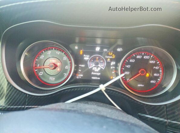 2C3CDXGJ2MH682555 2021 DODGE CHARGER Белый Вид щитка приборов