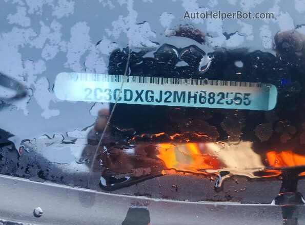 2C3CDXGJ2MH682555 2021 DODGE CHARGER Белый Вид подкапотного пространства