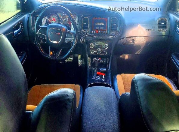 2C3CDXGJ2MH682555 2021 DODGE CHARGER Белый Вид панели приборов