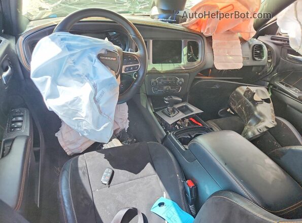 2C3CDXGJ2PH539321 2023 DODGE CHARGER White Առջևի վահանակի տեսք