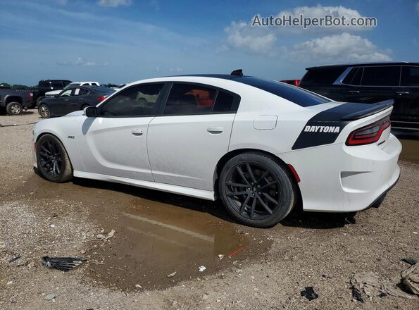 2C3CDXGJ3HH598816 2017 DODGE CHARGER White Задня ліва чверть