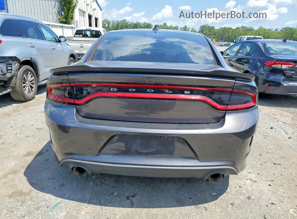 2C3CDXGJ3JH210831 2018 DODGE CHARGER Charcoal Widok z tyłu