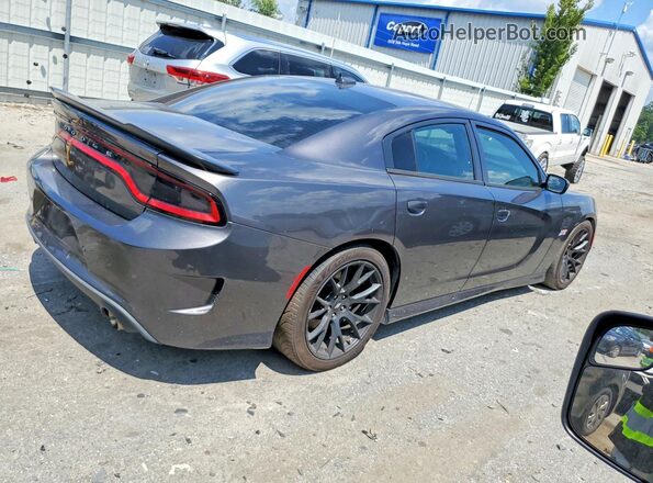 2C3CDXGJ3JH210831 2018 DODGE CHARGER Charcoal Tył prawy