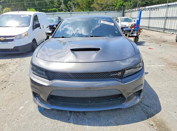 2C3CDXGJ3JH210831 2018 DODGE CHARGER Charcoal Widok z przodu