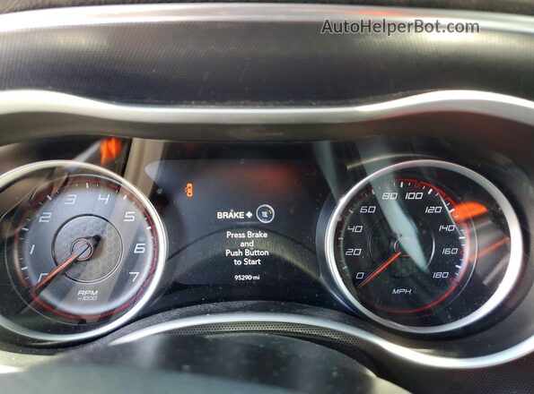 2C3CDXGJ3JH210831 2018 DODGE CHARGER Charcoal Widok zestawu wskaźników