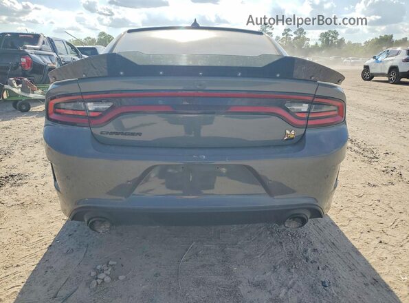 2C3CDXGJ3JH319290 2018 DODGE CHARGER Серый Вид сзади