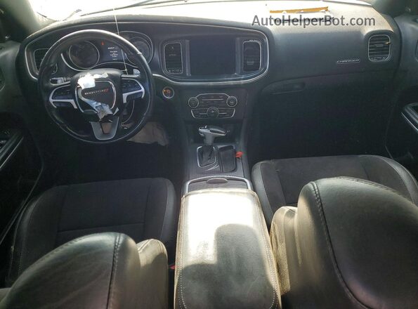 2C3CDXGJ3JH319290 2018 DODGE CHARGER Серый Вид панели приборов