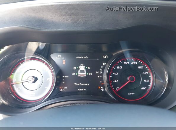 2C3CDXGJ3KH530927 2019 DODGE CHARGER Blue Widok tylnych siedzeń